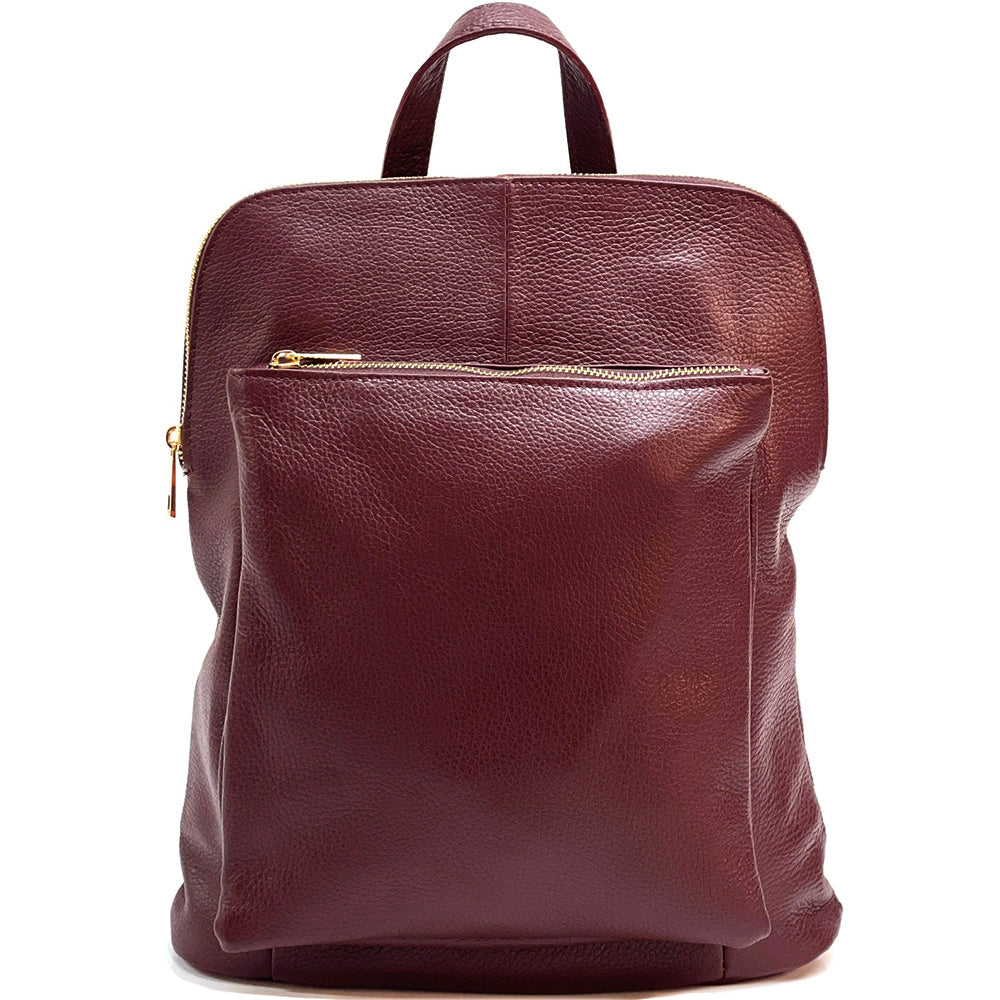 Ghita Italian Leather Backpack - Made In Italy