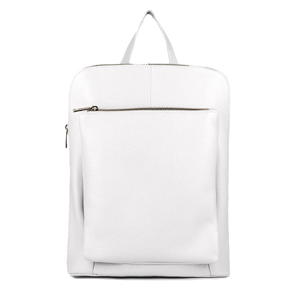 Ghita Small Italian Leather Backpack - made in Italy