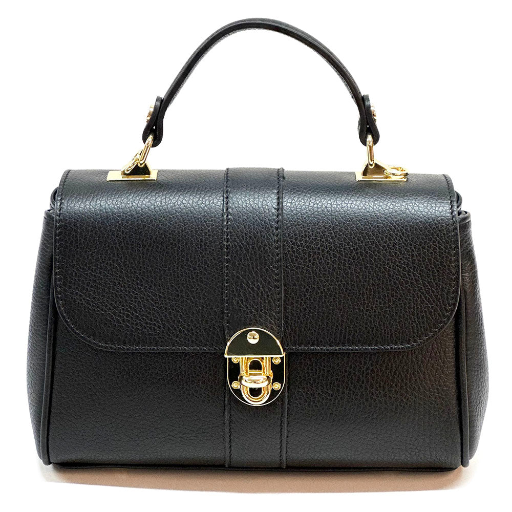 Bowling leather bag - Made In Italy