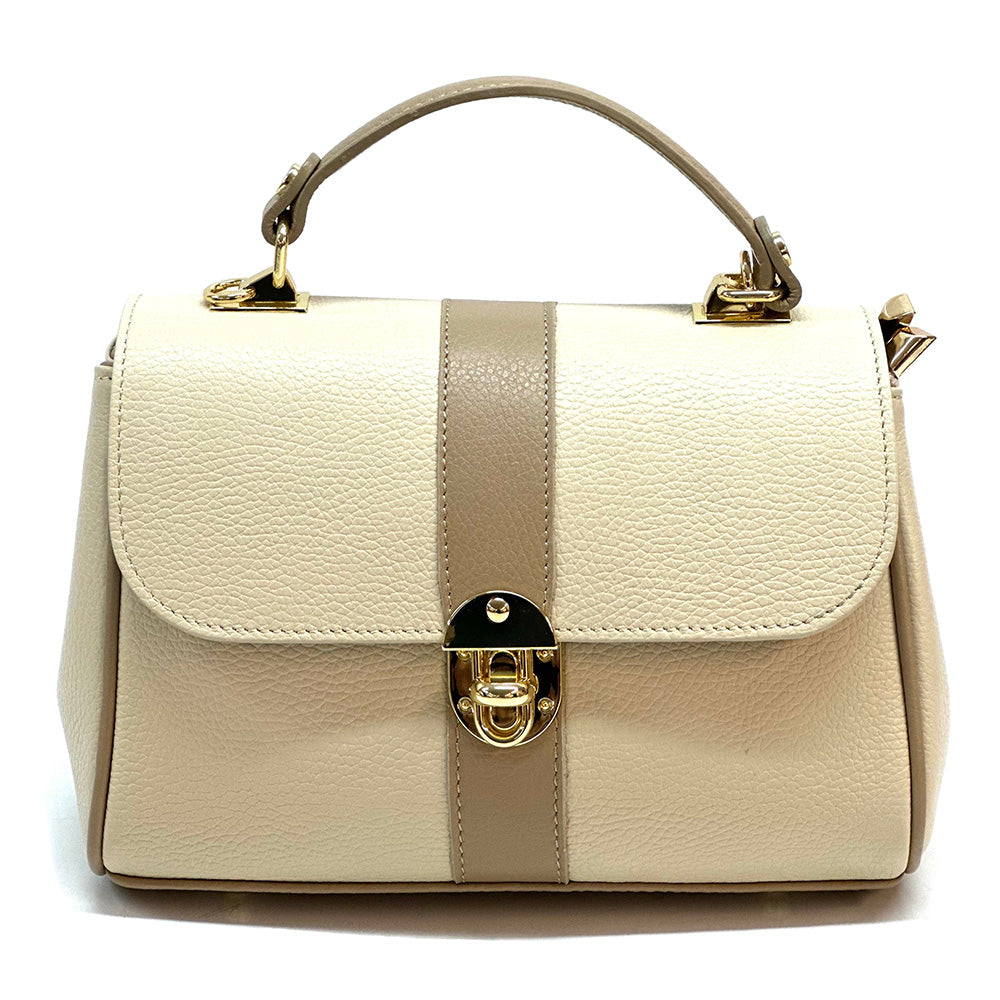 Bowling leather bag - Made In Italy