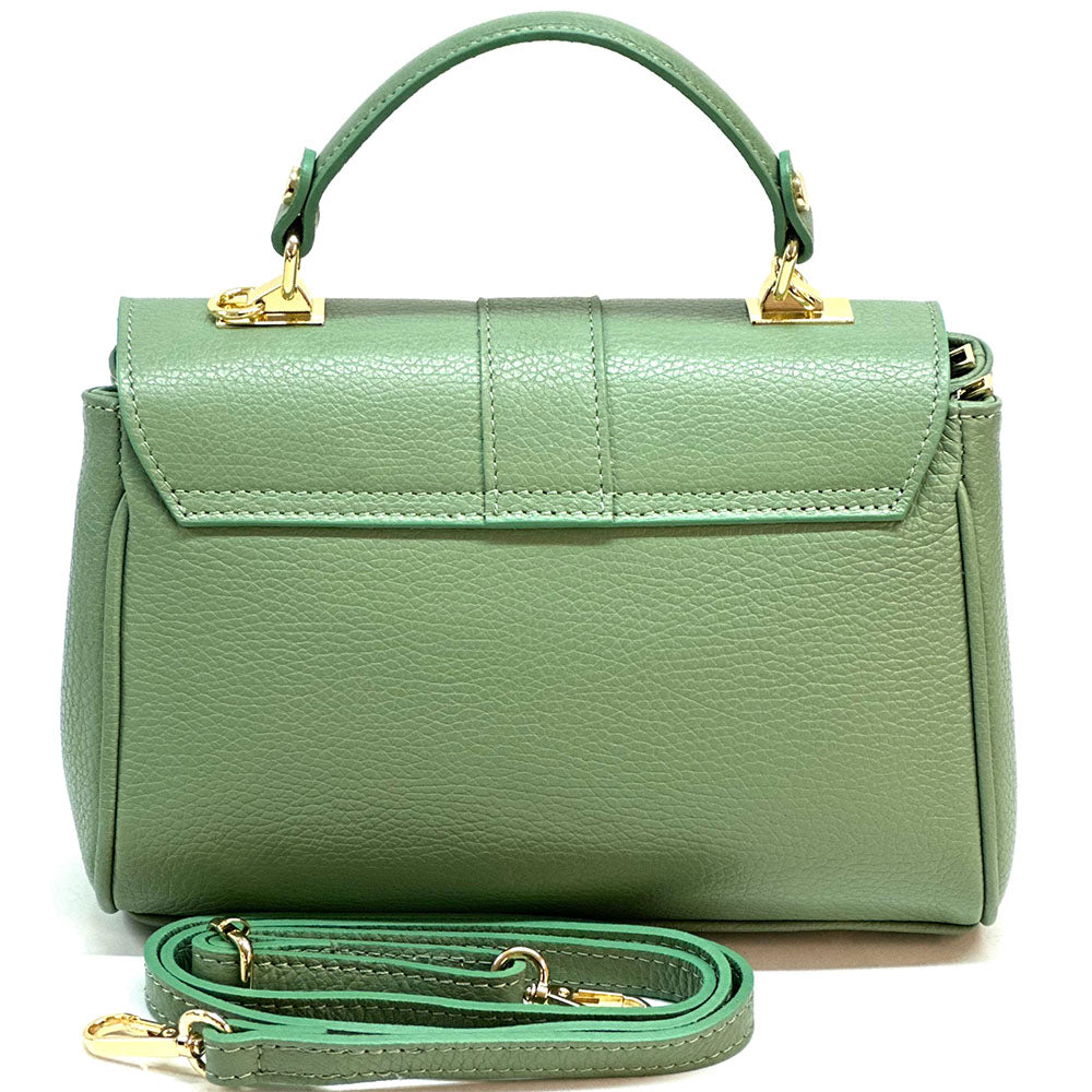 Bowling leather bag - Made In Italy