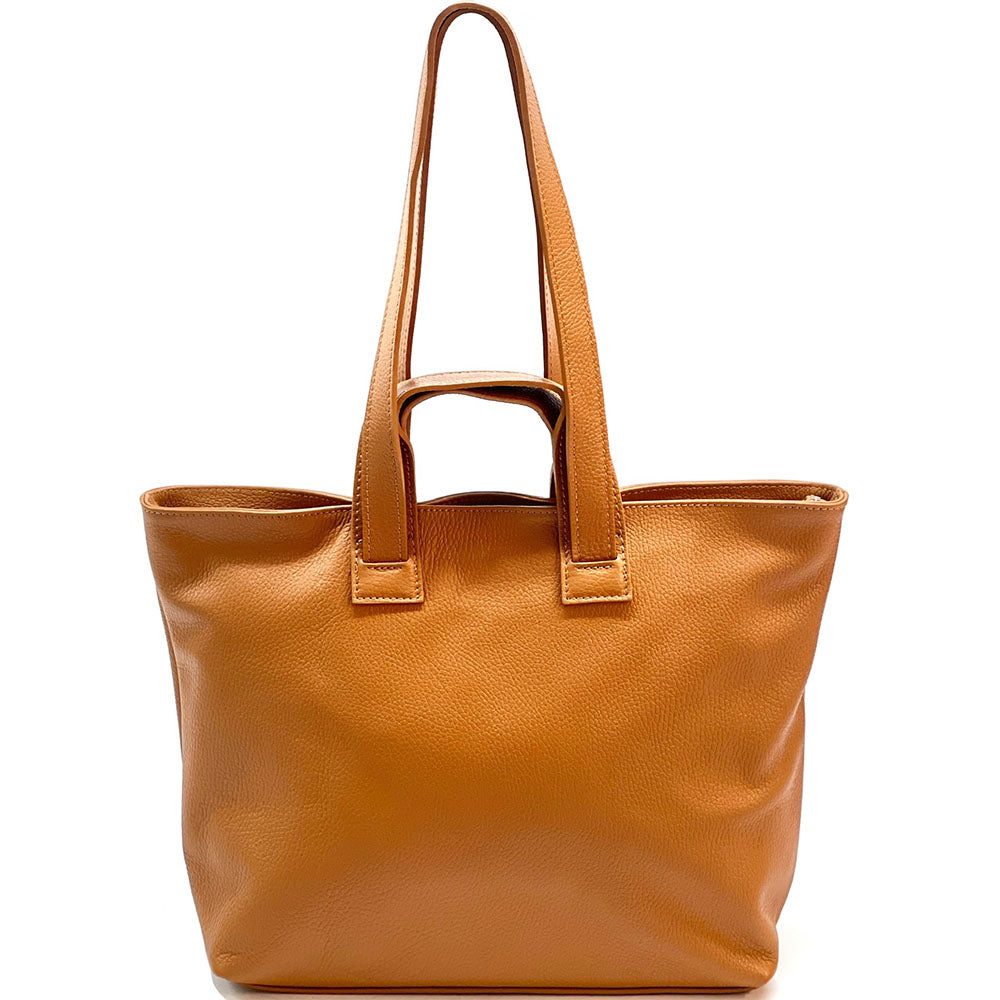 Milena Leather Tote Bag - made in Italy