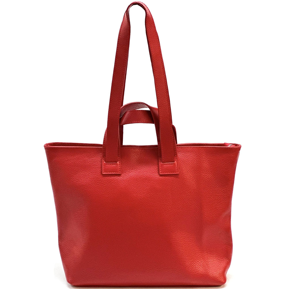 Milena Leather Tote Bag - made in Italy