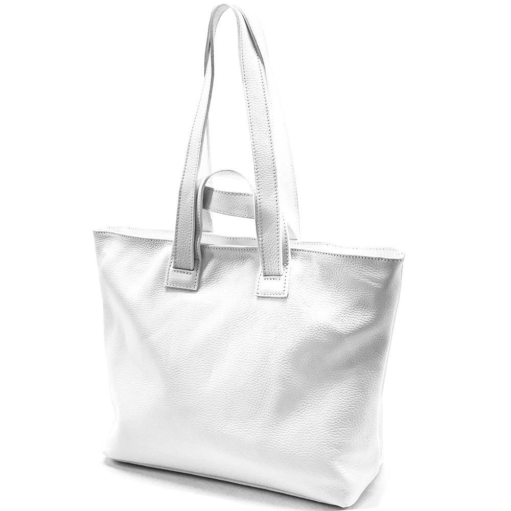 Milena Leather Tote Bag - made in Italy