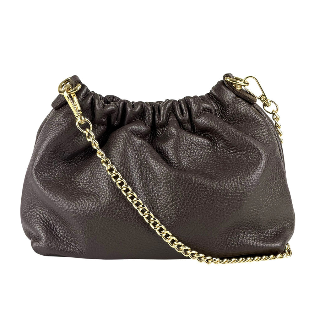 Alexa Leather Clutch - Made In Italy