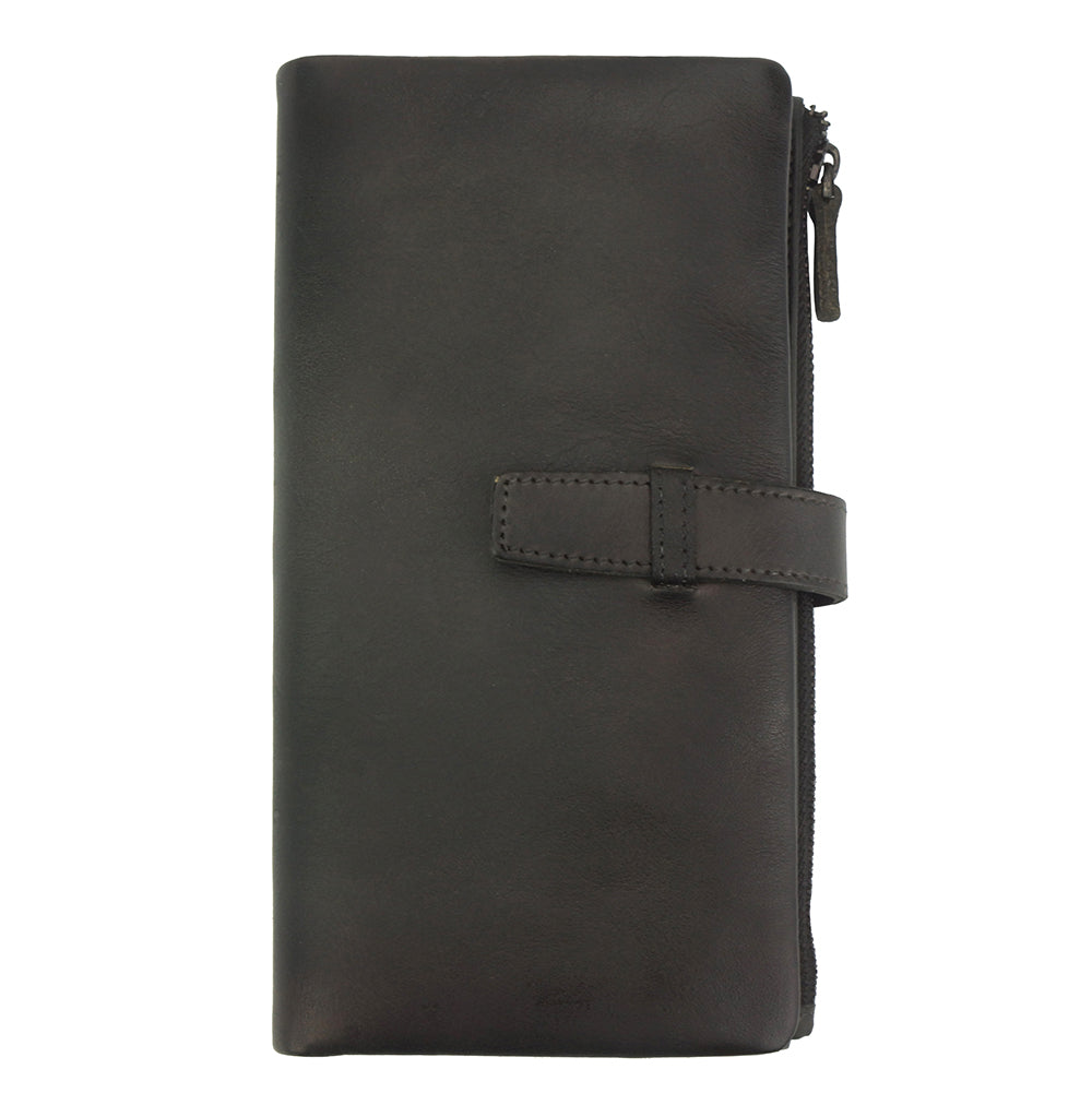 Agostino Vintage Cow Leather Wallet - Made In Italy