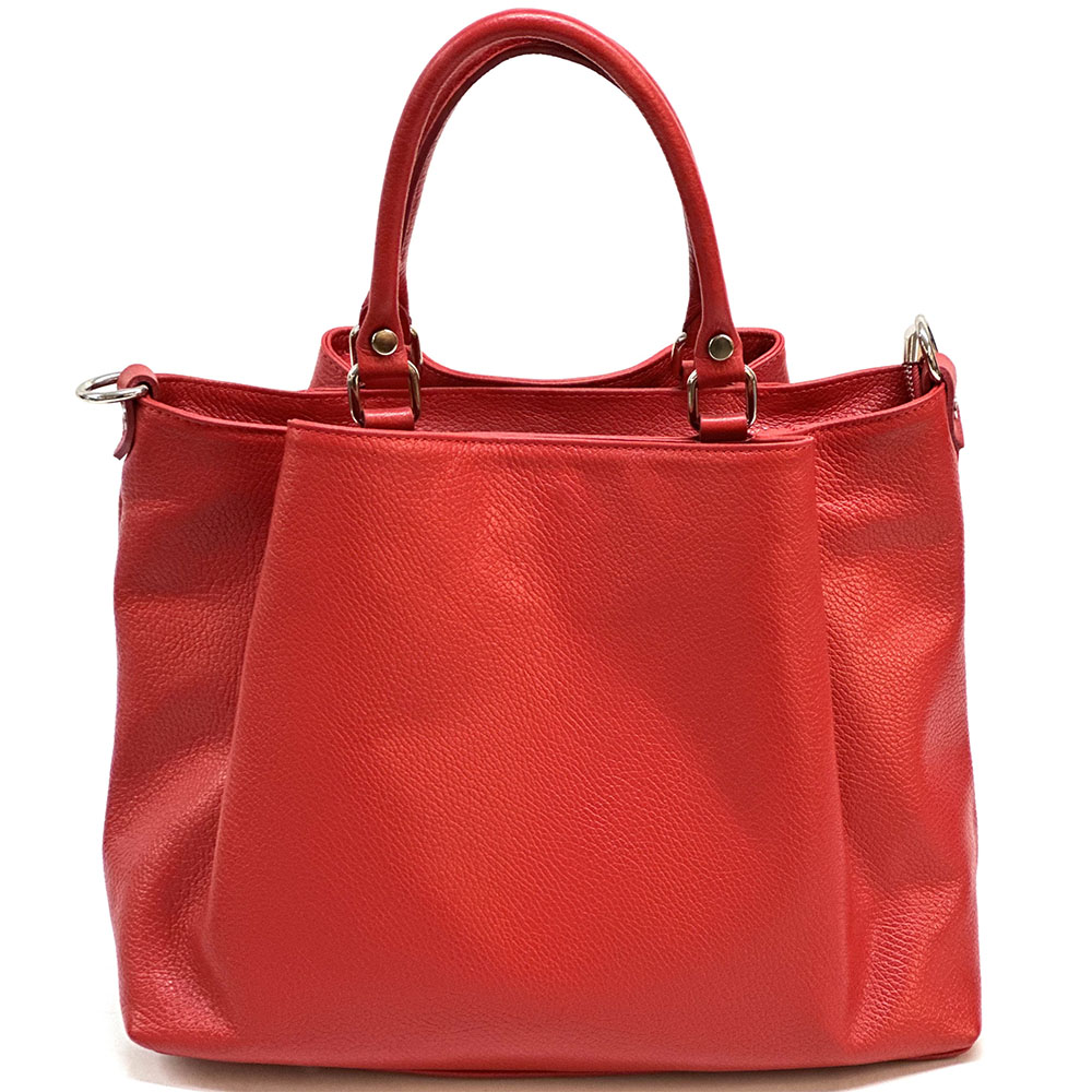 Donata Leather Hobo Bag - Made In Italy