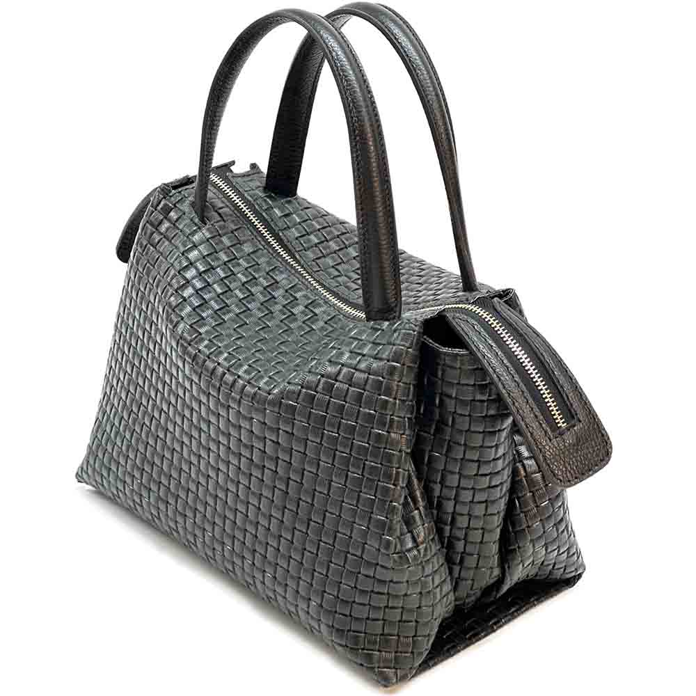 Eloise Handbag in cow leather - Made In Italy