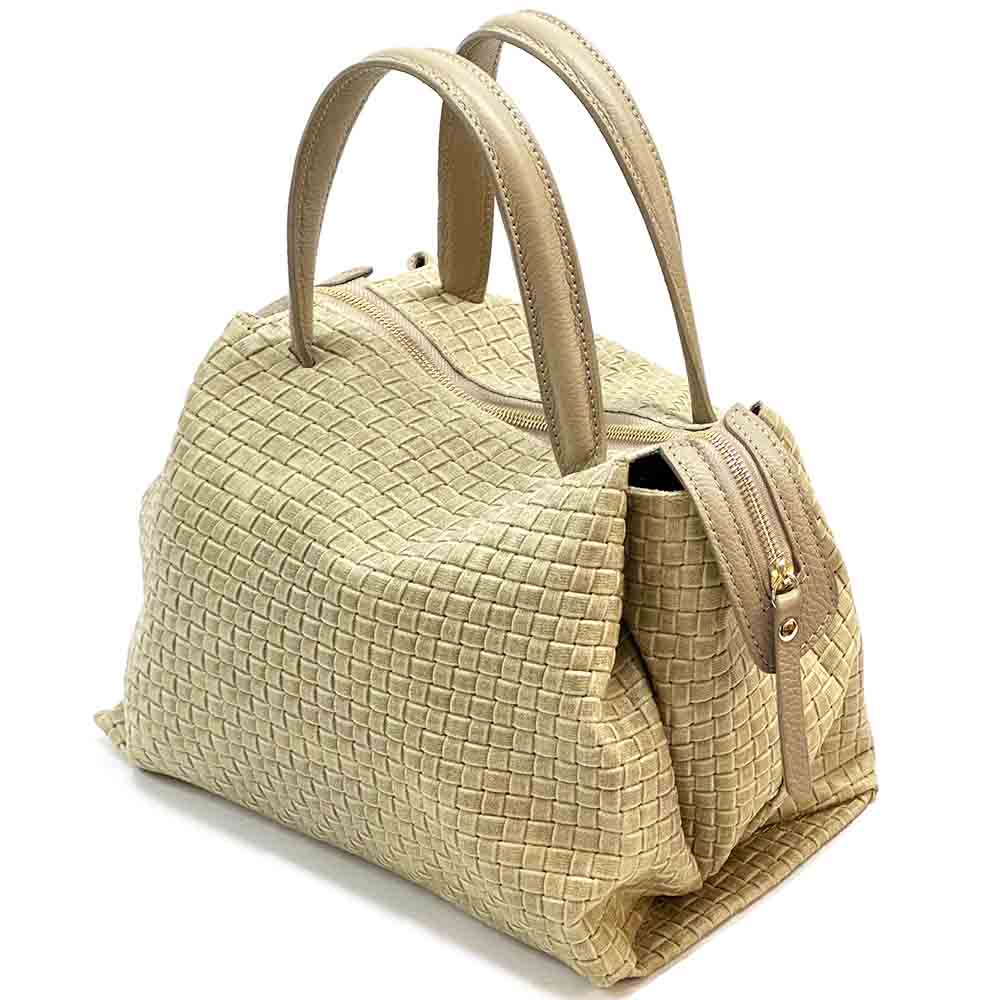 Eloise Handbag in cow leather - Made In Italy