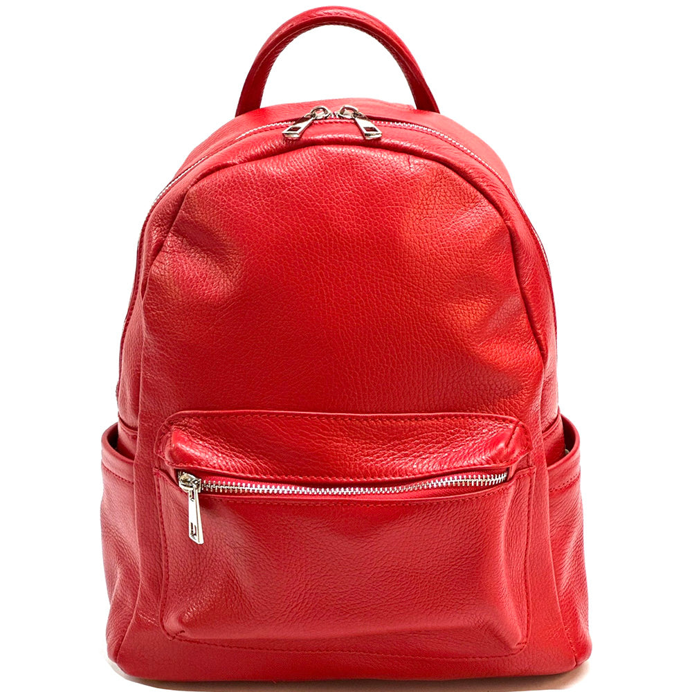 Santina Italian Leather Backpack - Made In Italy