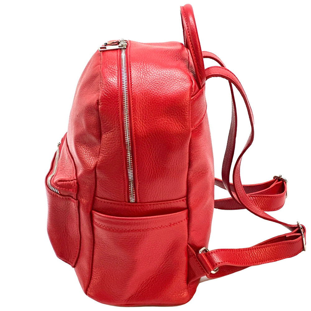 Santina Italian Leather Backpack - Made In Italy