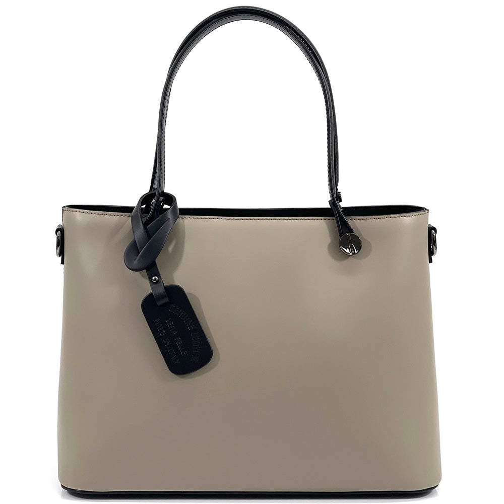 Margherita Tote Italian Handmade Leather Tote Bag - Made In Italy