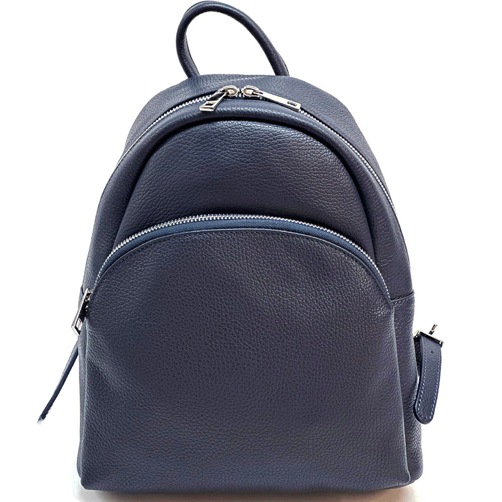 Connor Backpack in leather - Made In Italy