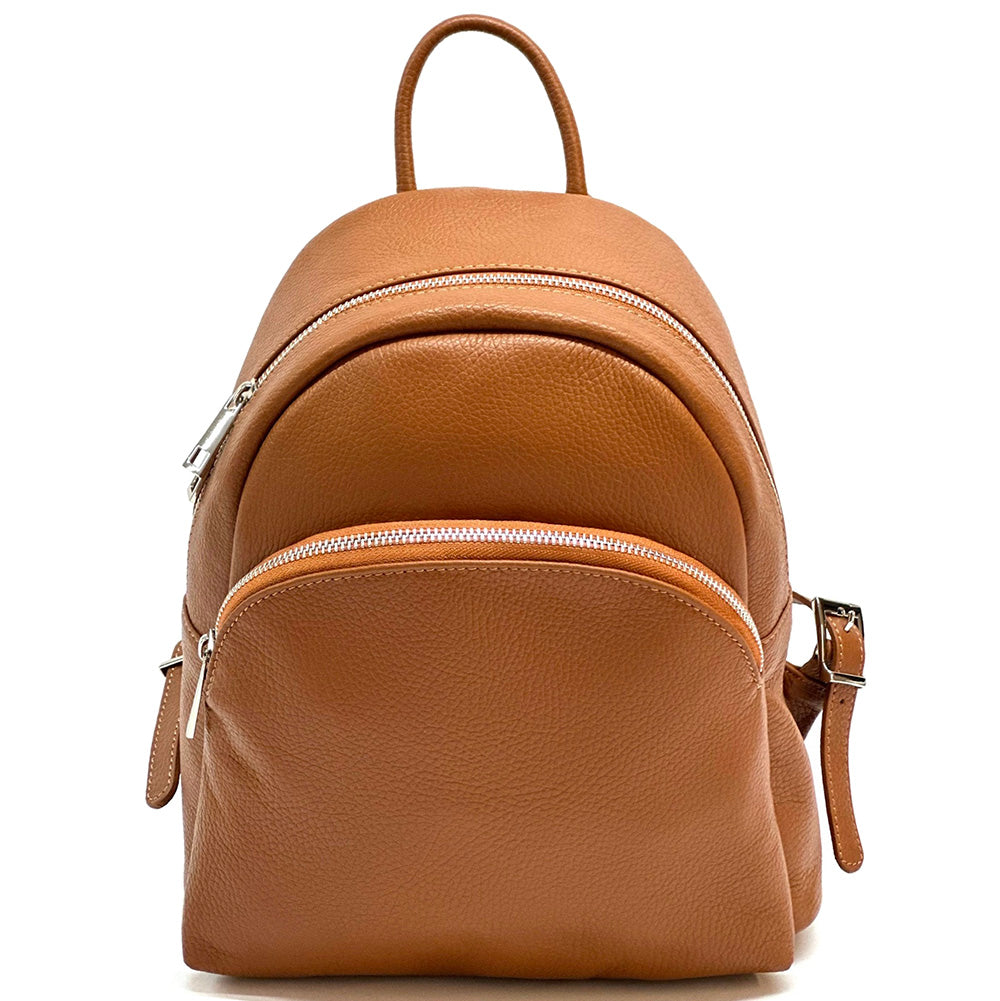 Connor Backpack in leather - Made In Italy