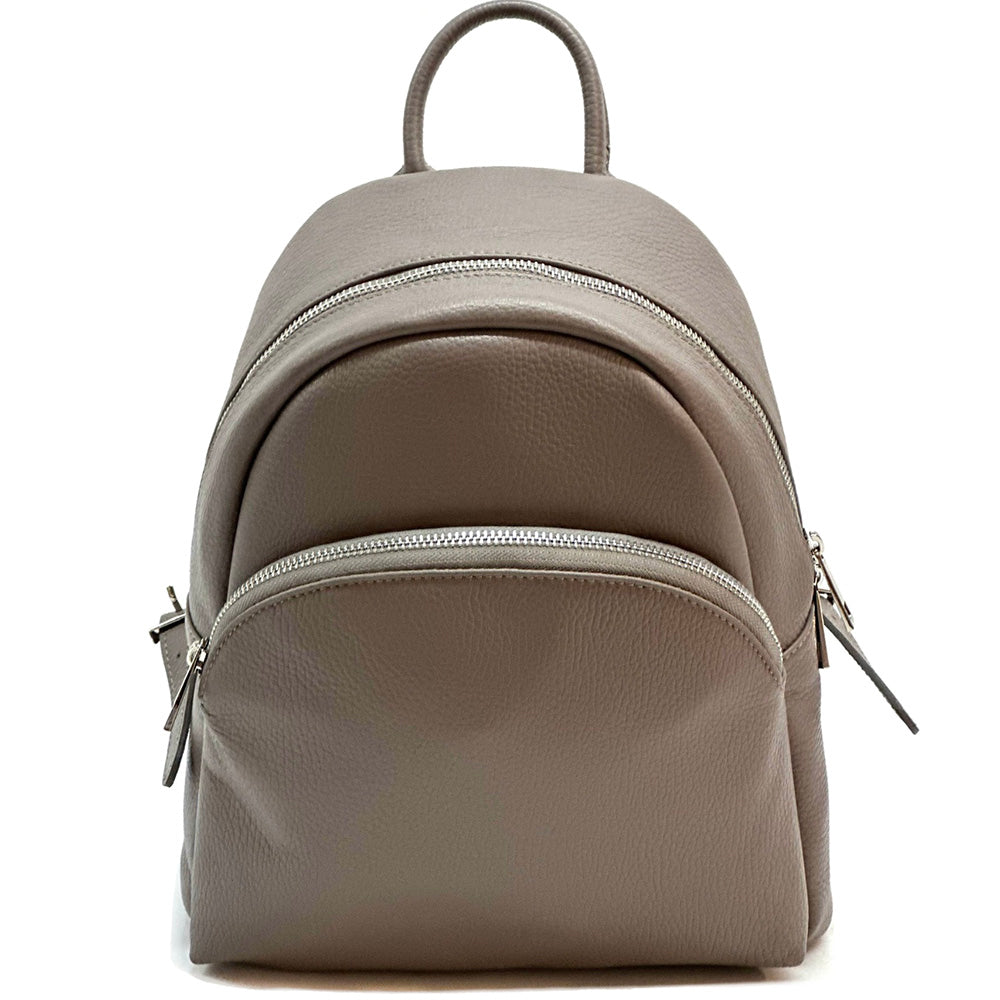 Connor Backpack in leather - Made In Italy