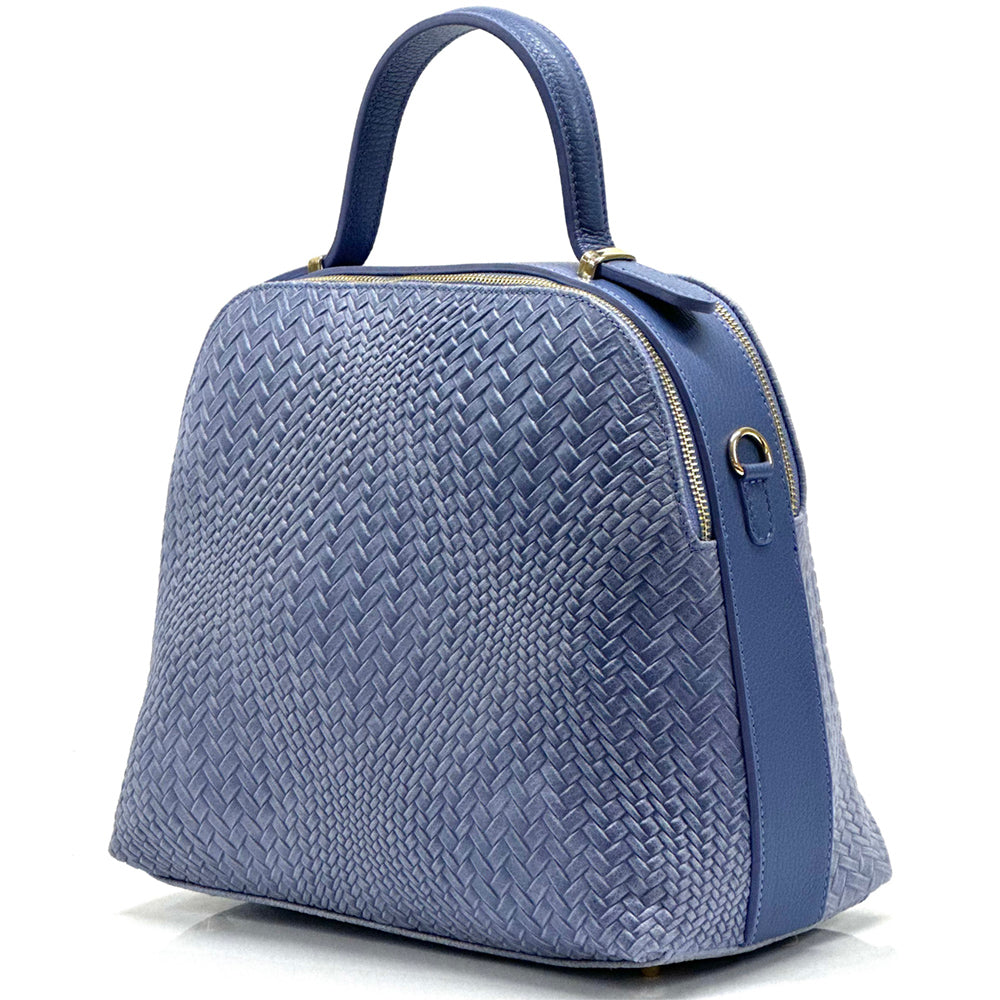 Lisa leather shoulder bag - Made In Italy