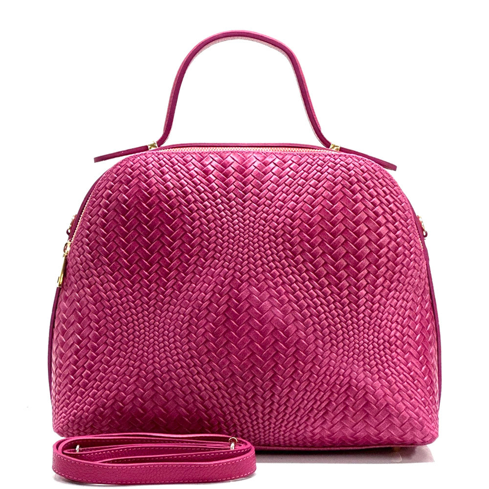Lisa leather shoulder bag - Made In Italy