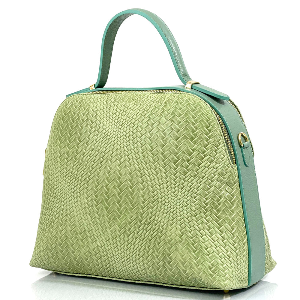 Lisa leather shoulder bag - Made In Italy