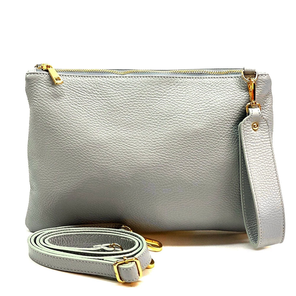 Alba Italian Leather Pochette - Made In Italy