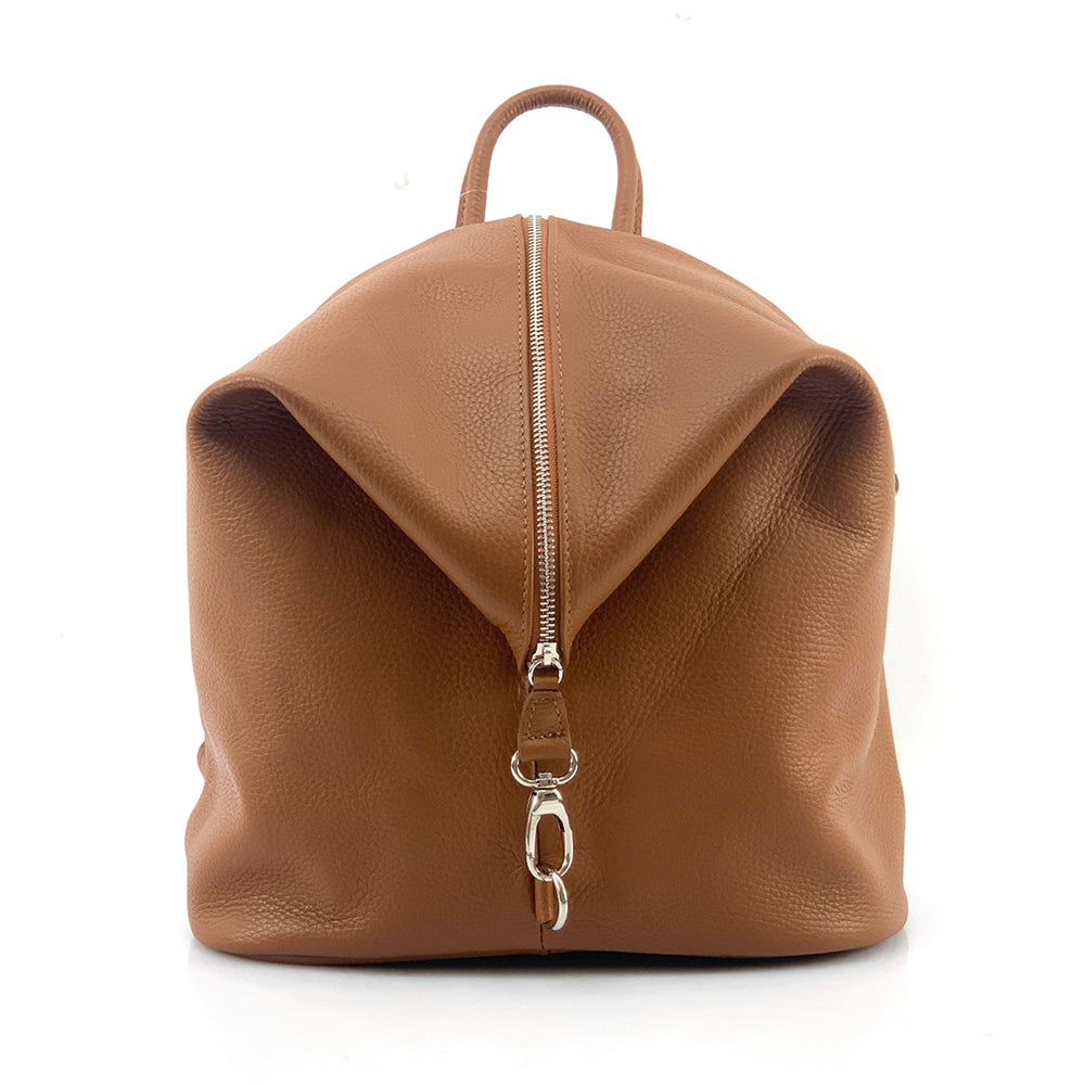 Carolina Soft Leather Backpack - Made In Italy