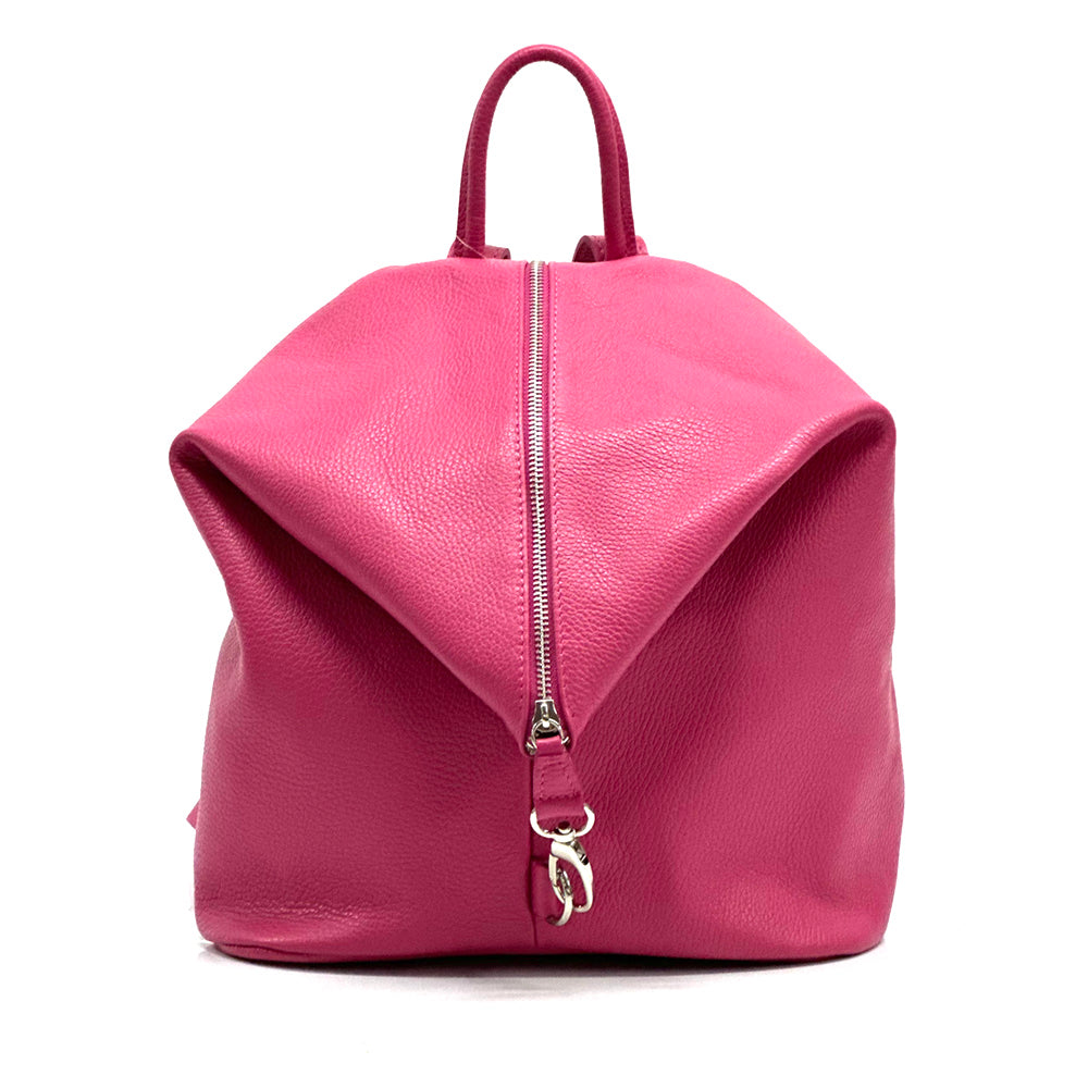 Carolina Soft Leather Backpack - Made In Italy