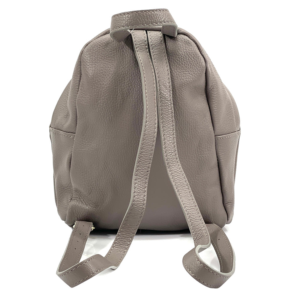 Harper leather backpack - Made In Italy