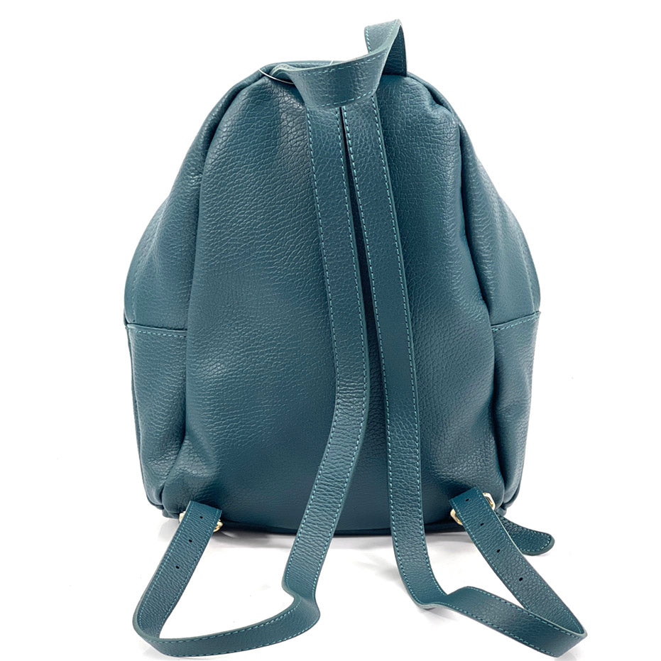 Harper leather backpack - Made In Italy
