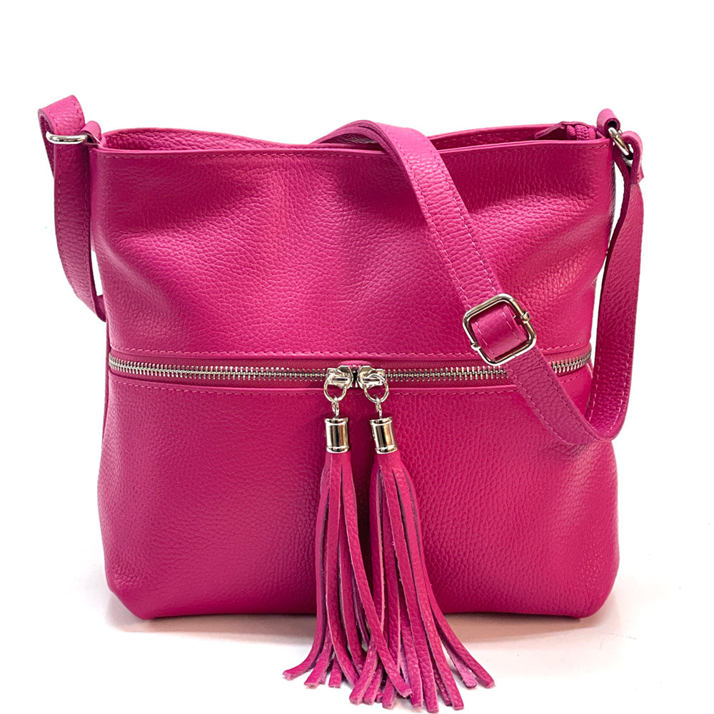 BE FREE Italian Leather Crossbody Bag - Made In Italy