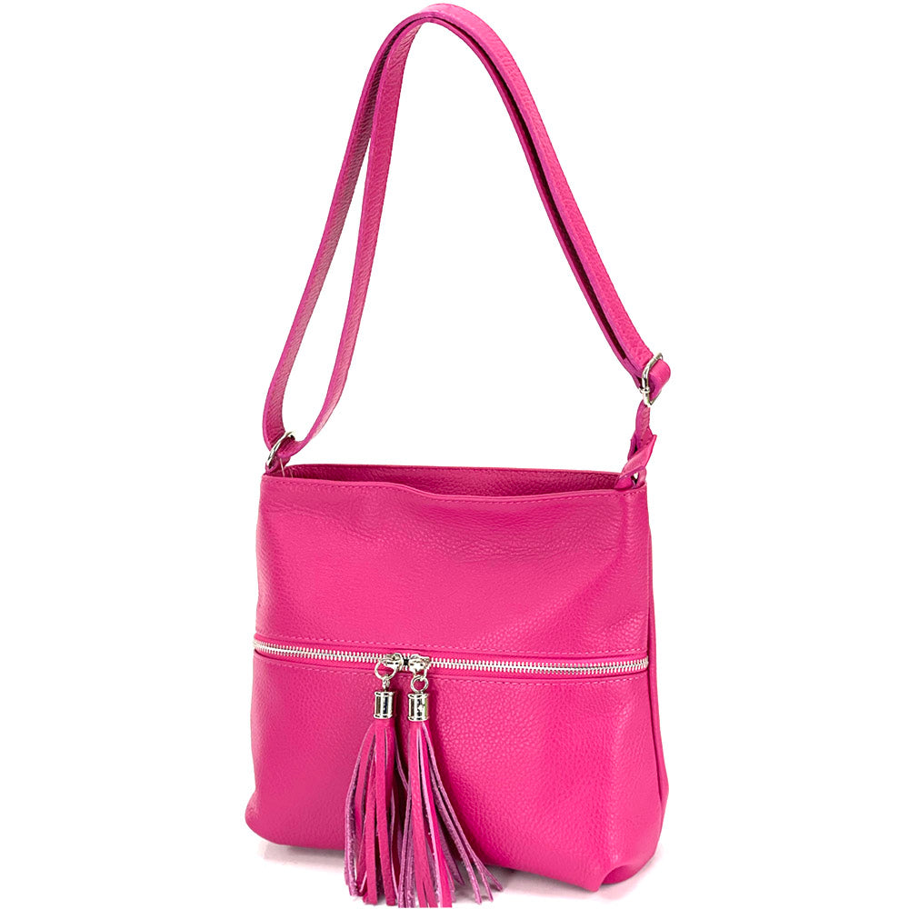 BE FREE Italian Leather Crossbody Bag - Made In Italy