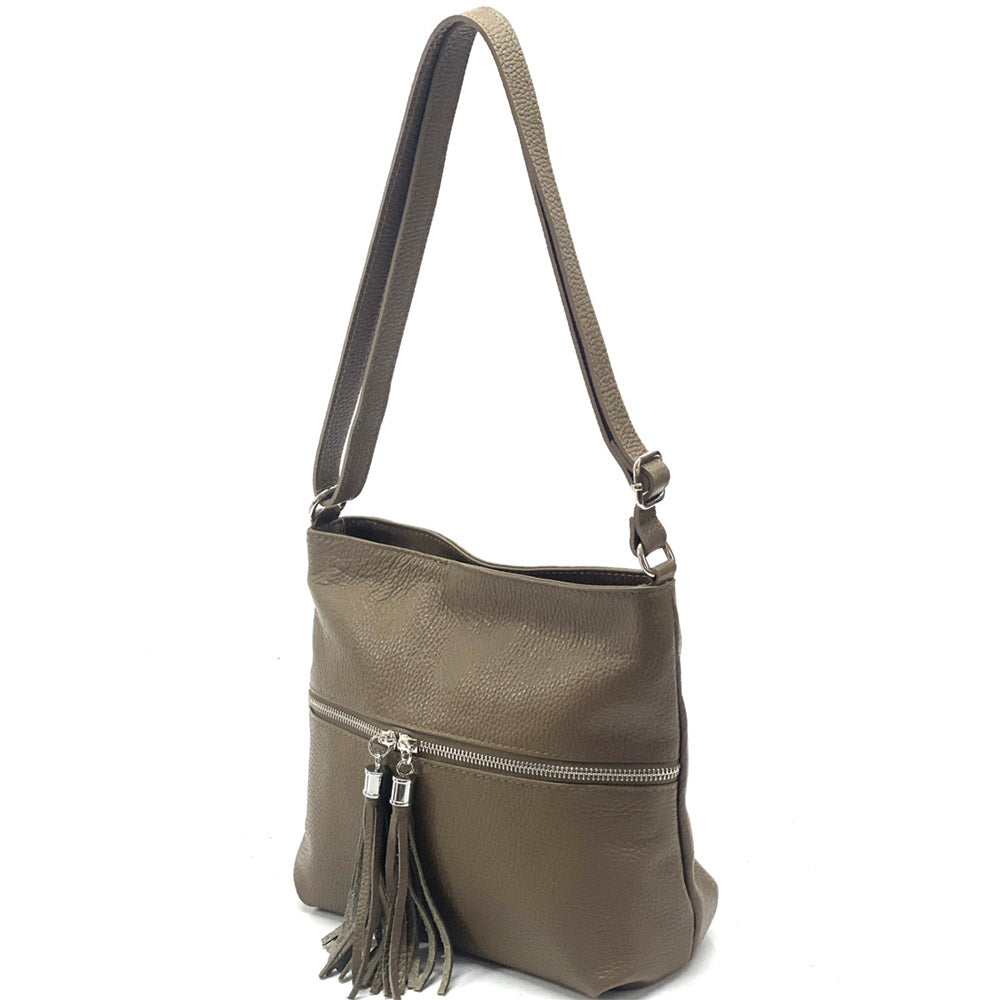 BE FREE Italian Leather Crossbody Bag - Made In Italy