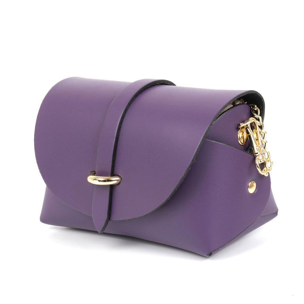 Martina Mini Leather Bag - Made In Italy