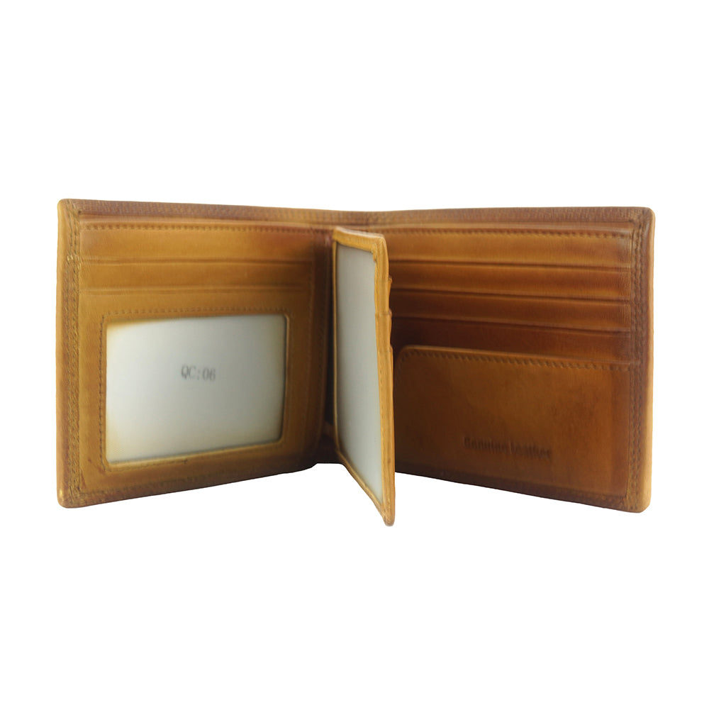 Wallet Multiple in vintage leather - Made In Italy