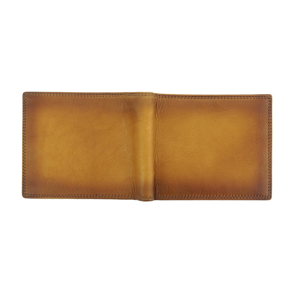 Wallet Multiple in vintage leather - Made In Italy