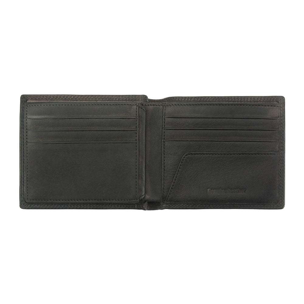 Wallet Multiple in vintage leather - Made In Italy