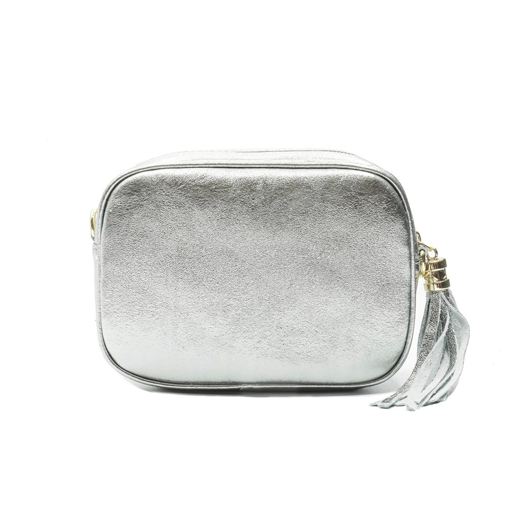 Amara leather shoulder bag - Made In Italy