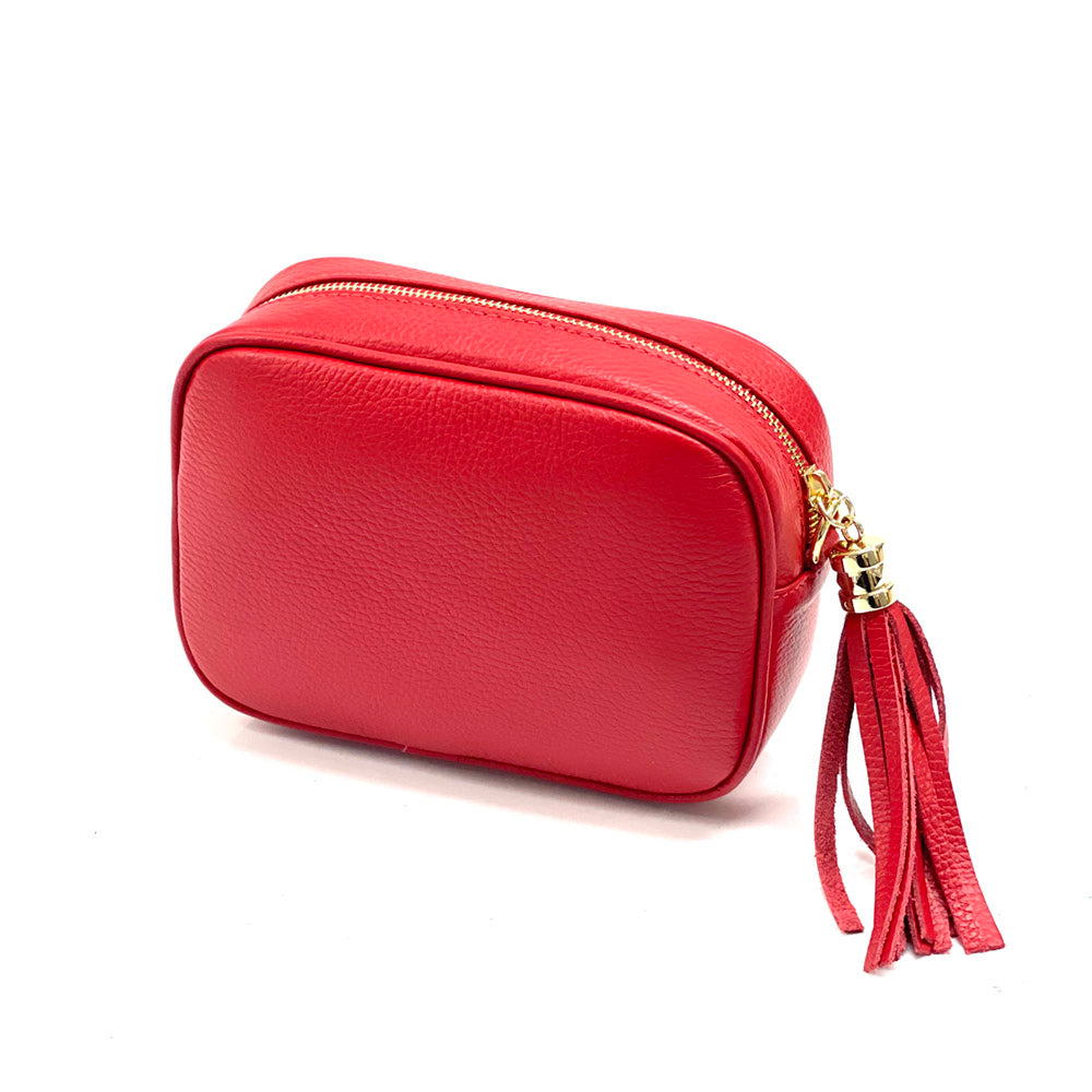 Amara leather shoulder bag - Made In Italy