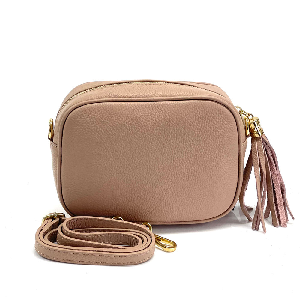 Amara leather shoulder bag - Made In Italy