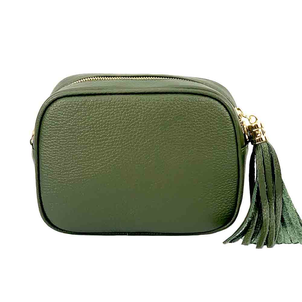 Amara leather shoulder bag - Made In Italy