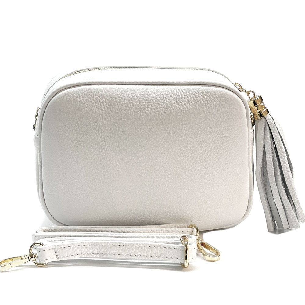 Amara leather shoulder bag - Made In Italy