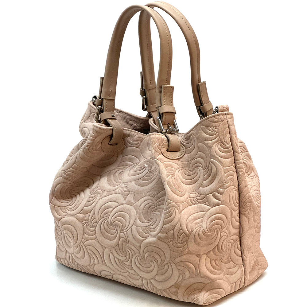 Elsa leather Tote bag - Made In Italy