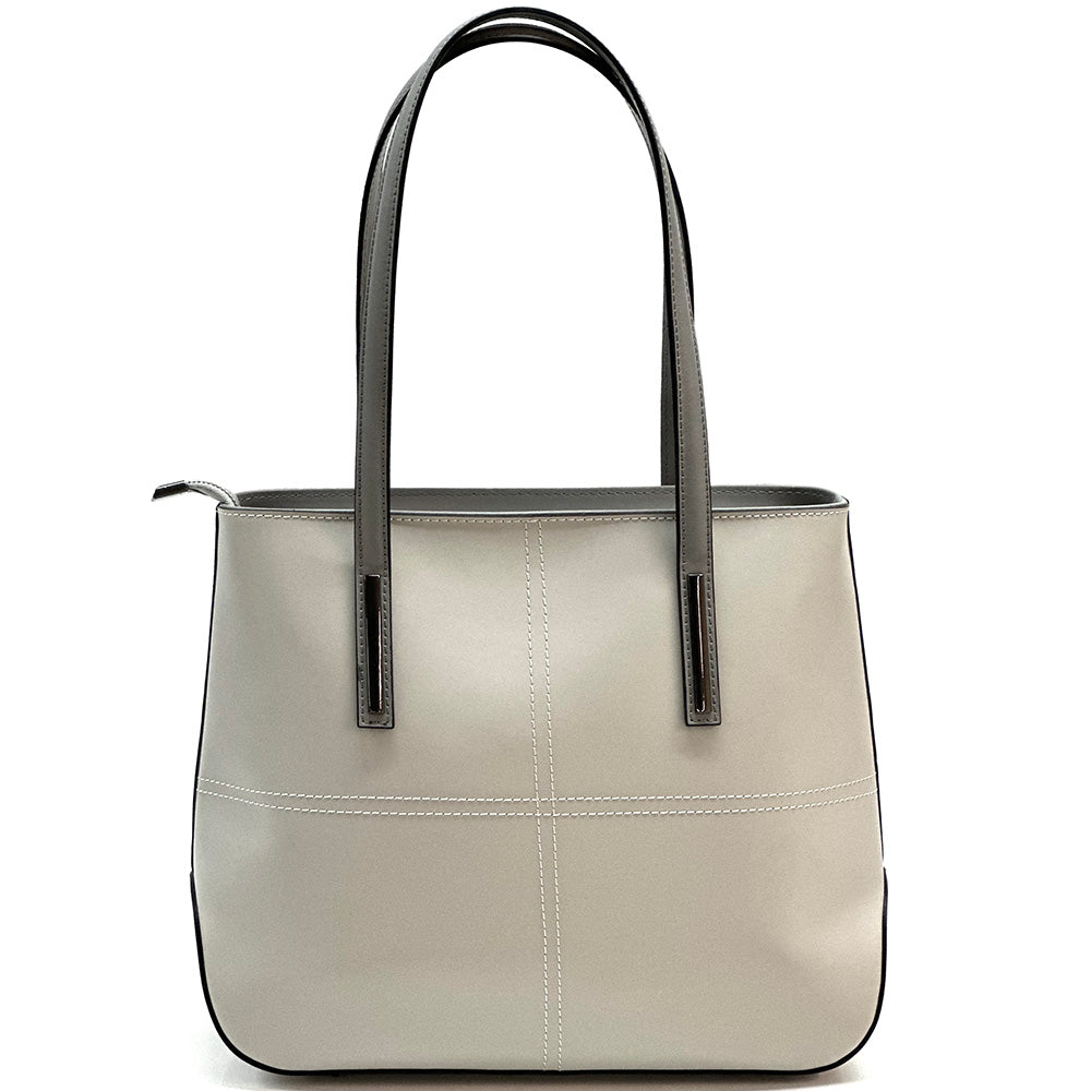 Linea Italian Leather Tote Bag - Made In Italy