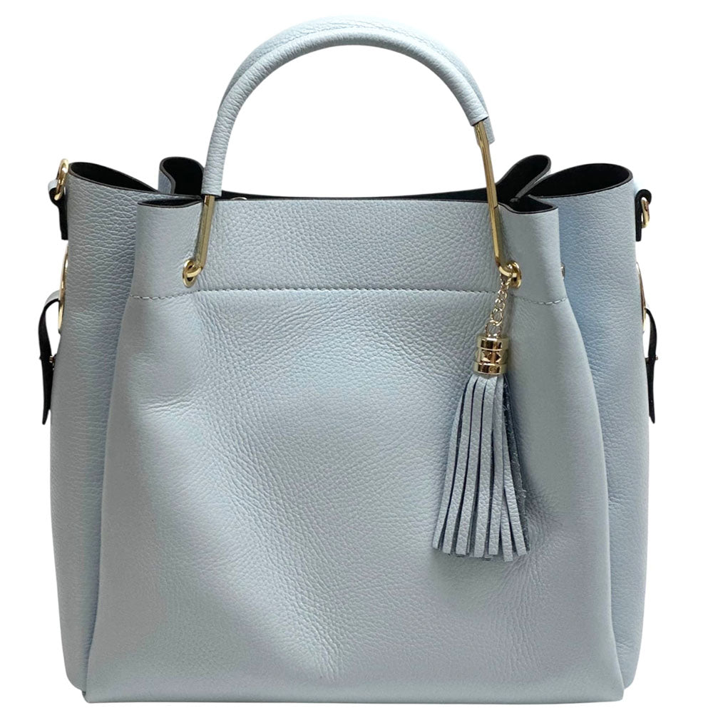 Veronica leather handbag - Made In Italy