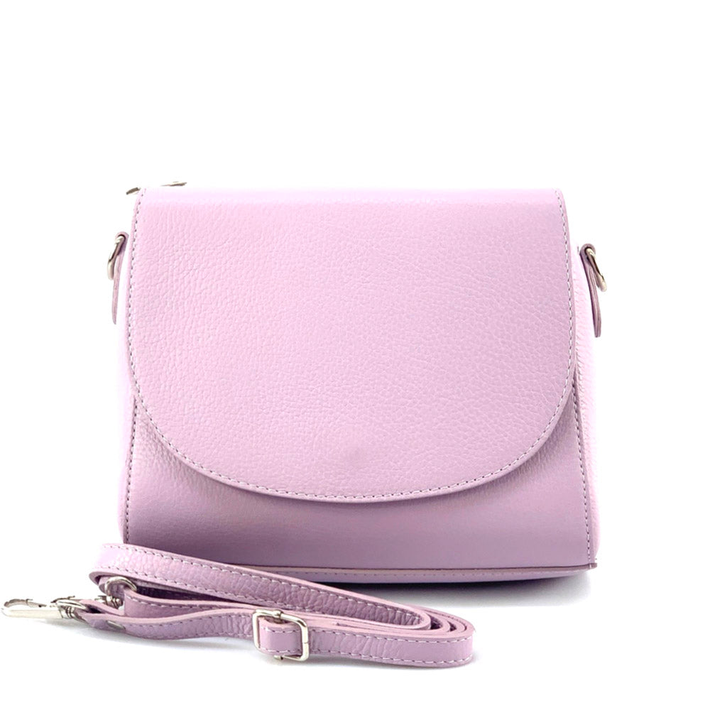 Ester Leather Shoulder Bag - Made In Italy
