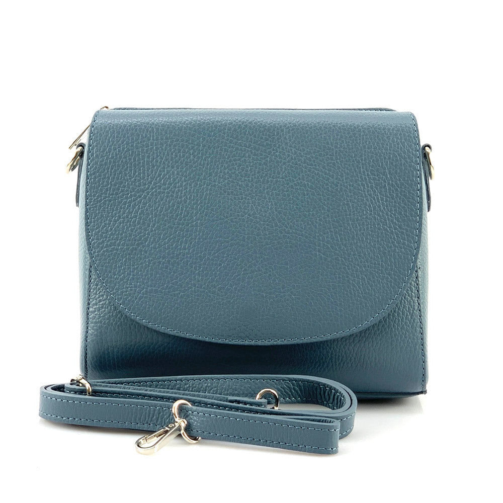 Ester Leather Shoulder Bag - Made In Italy