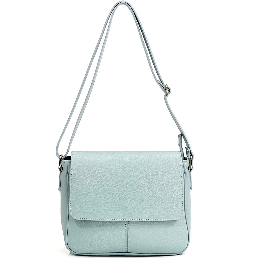 Marilena GM leather Cross-body bag - Made In Italy