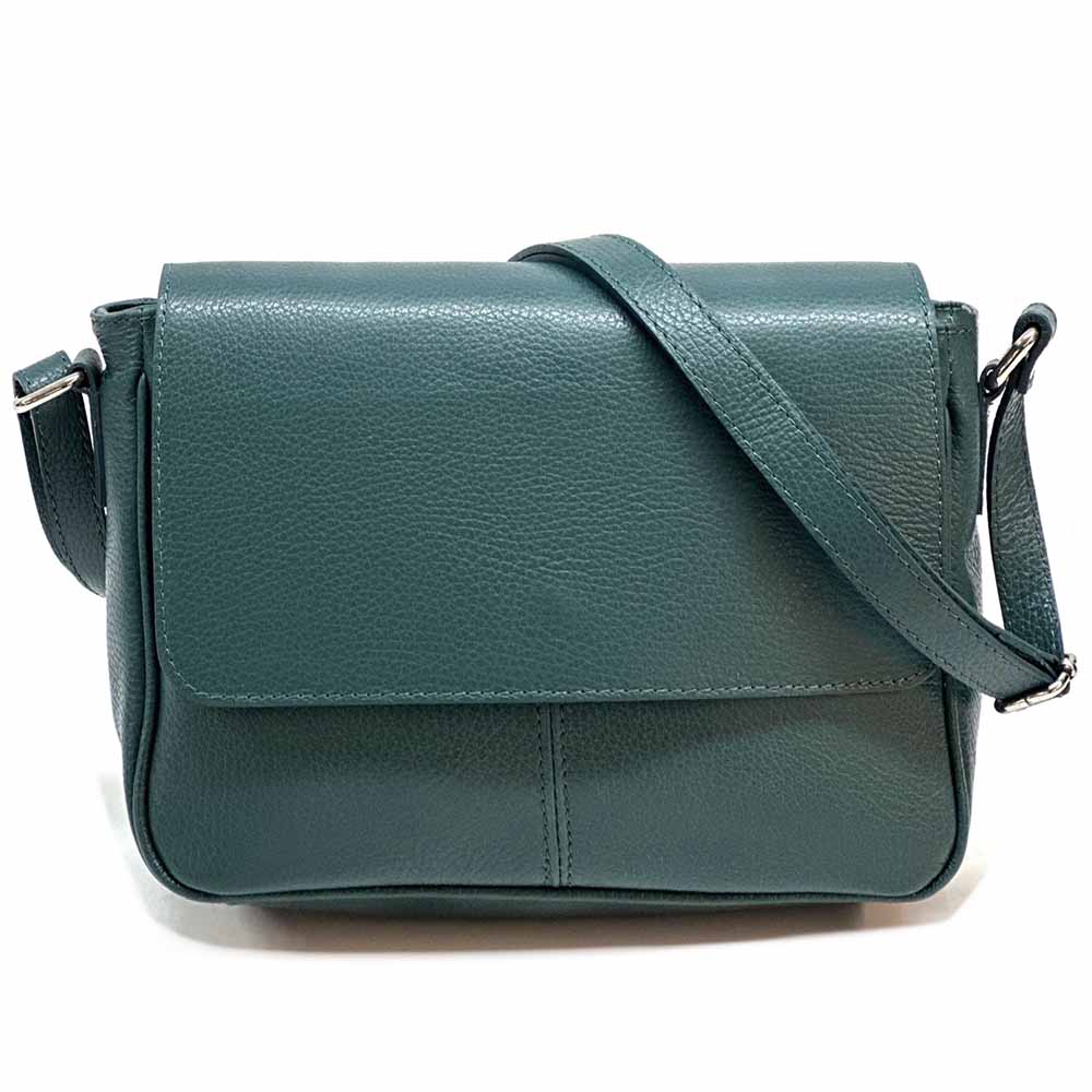 Marilena GM leather Cross-body bag - Made In Italy