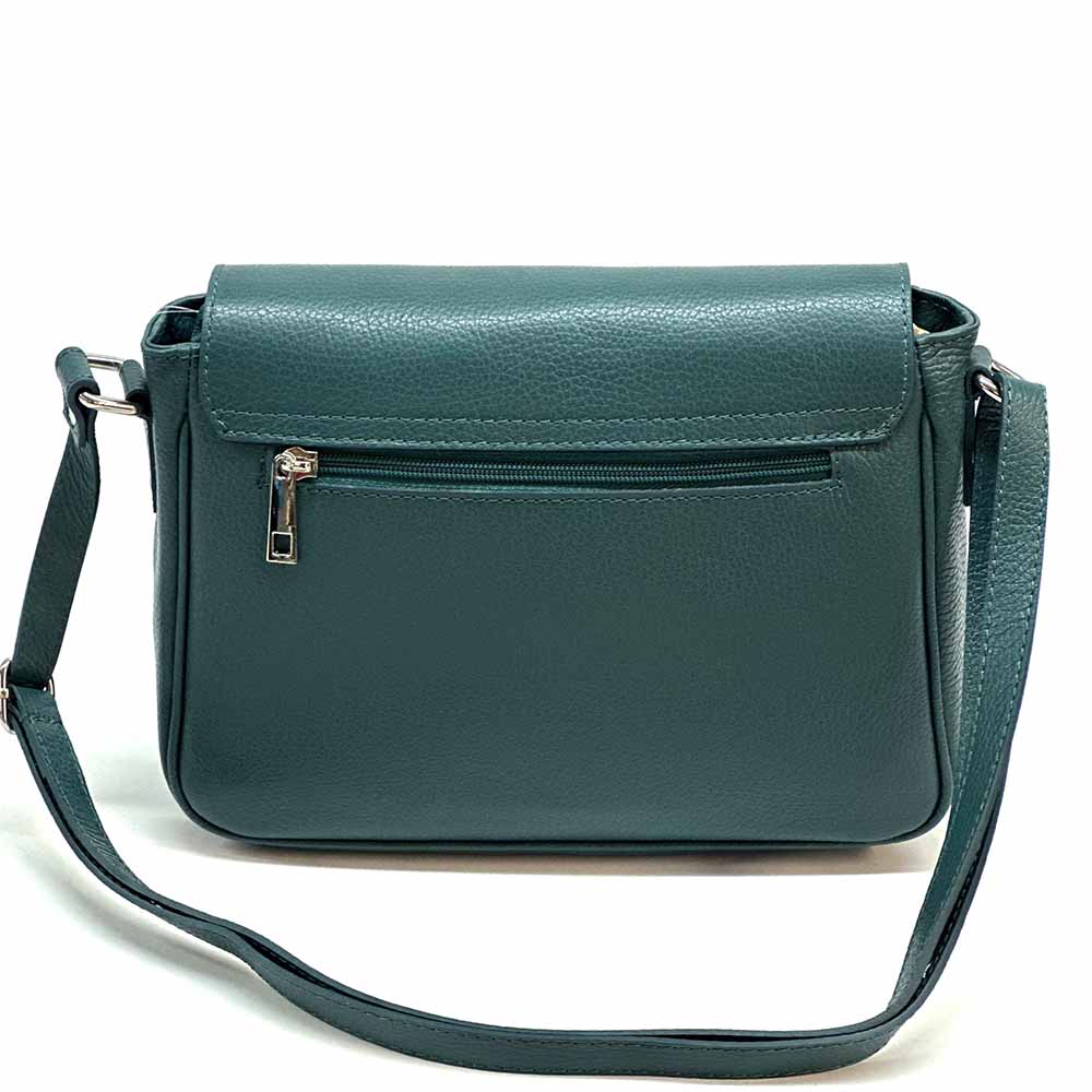 Marilena GM leather Cross-body bag - Made In Italy