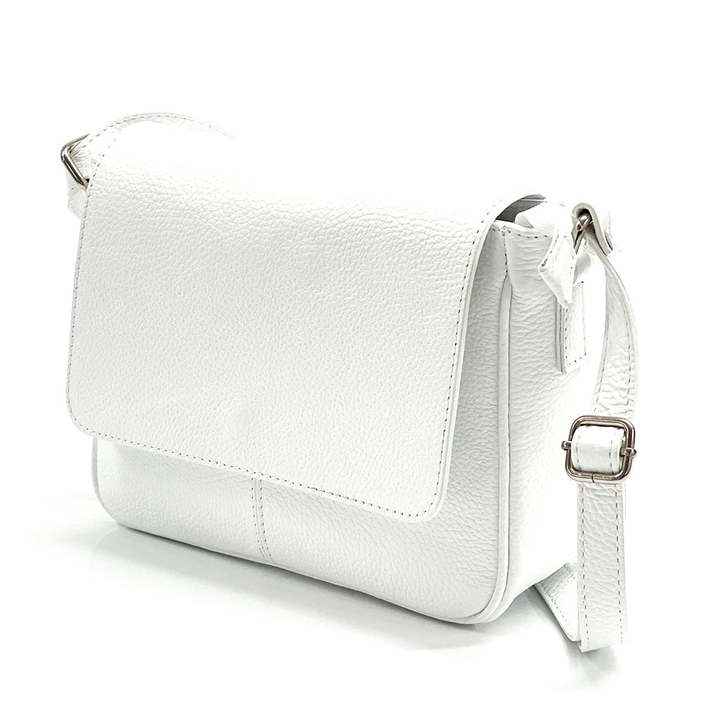 Marilena GM leather Cross-body bag - Made In Italy