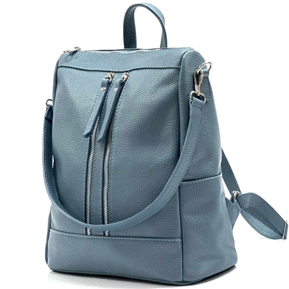 Olivia Italian Leather Backpack - Made In Italy