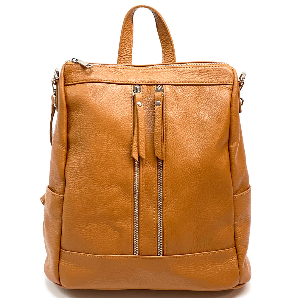 Olivia Italian Leather Backpack - Made In Italy